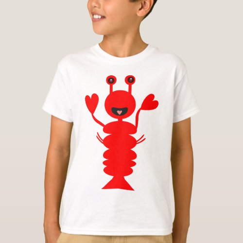 Happy Lobster T_Shirt