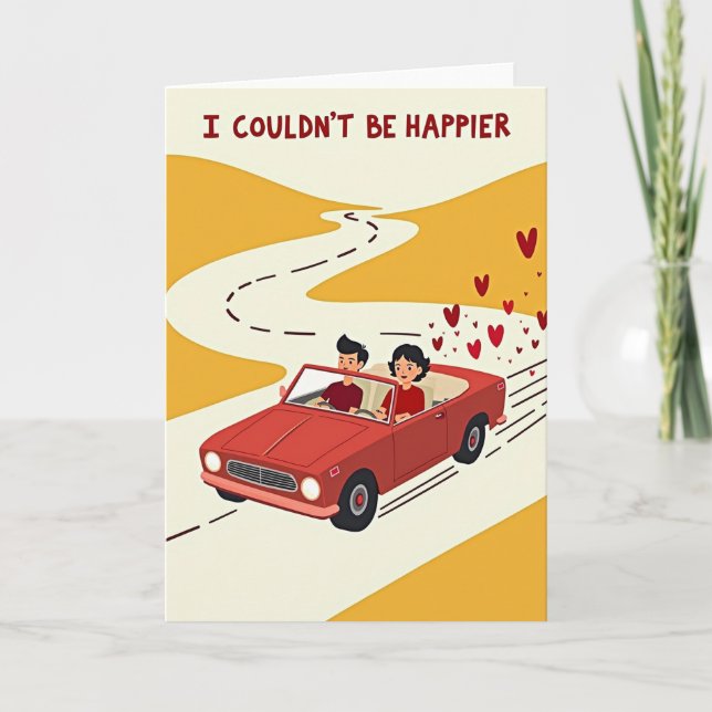 Happy Love Journey Together Card (Front)