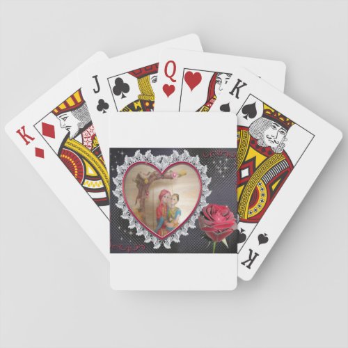 Happy Lovers day Playing Cards