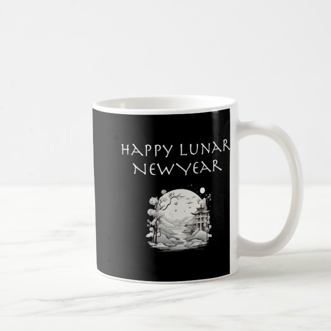Happy Lunar New Year Charming Design Gift  Coffee Mug (Right)