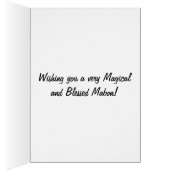 Happy Mabon Pagan Faerie Card (Inside (Right))