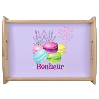 Happy Macarons Serving Tray