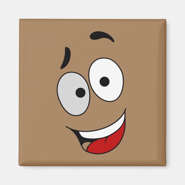 Happy magnets - Kook Art - Keep smiling and happy. (Front)