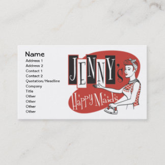 Happy Maids Business Card