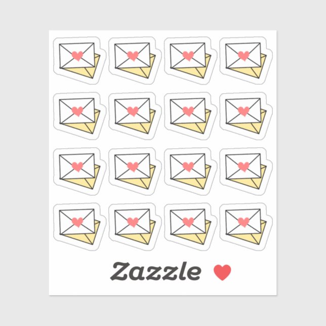 Happy Mail Envelope Shipping Reminder Bujo Planner Sticker (Sheet)