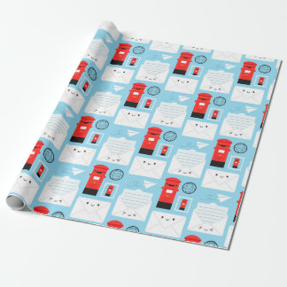 Happy Mail - Kawaii Post Wrapping Paper