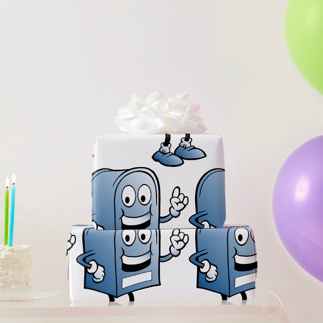 Happy Mailbox Wrapping Paper (Creator Uploaded)