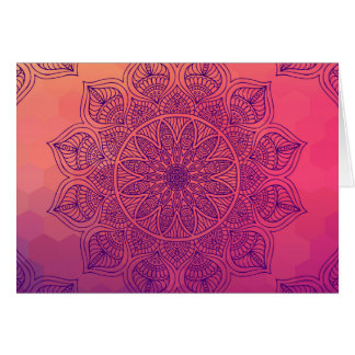 Happy mandala cards