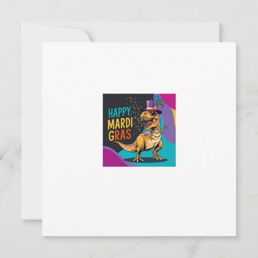 Happy Mardi Gras (Back)