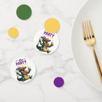 Happy Mardi Gras Alligator