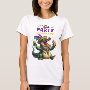 Happy Mardi Gras Alligator T-Shirt