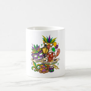 Happy Mardi Gras Coffee Mug