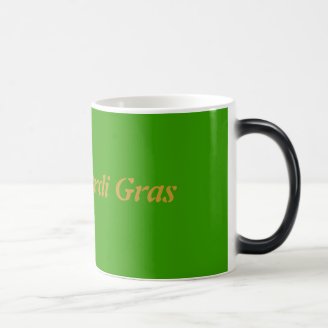 Happy Mardi Gras Color Morph Mug