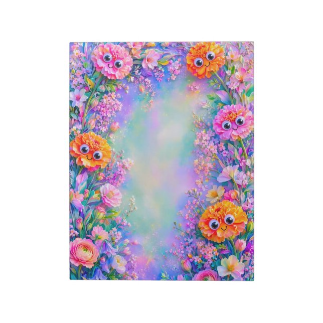 Happy Marigolds Notepad (Rotated)