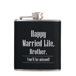 Be Married Flasks Zazzle