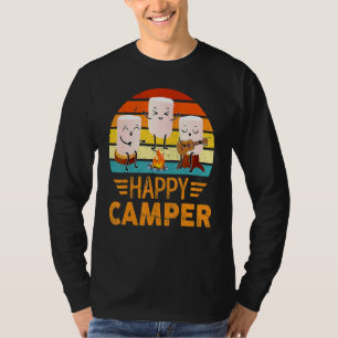 Happy Marshmallow Camper Cute For Women Men T-Shirt