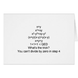 Happy Math Class Cards