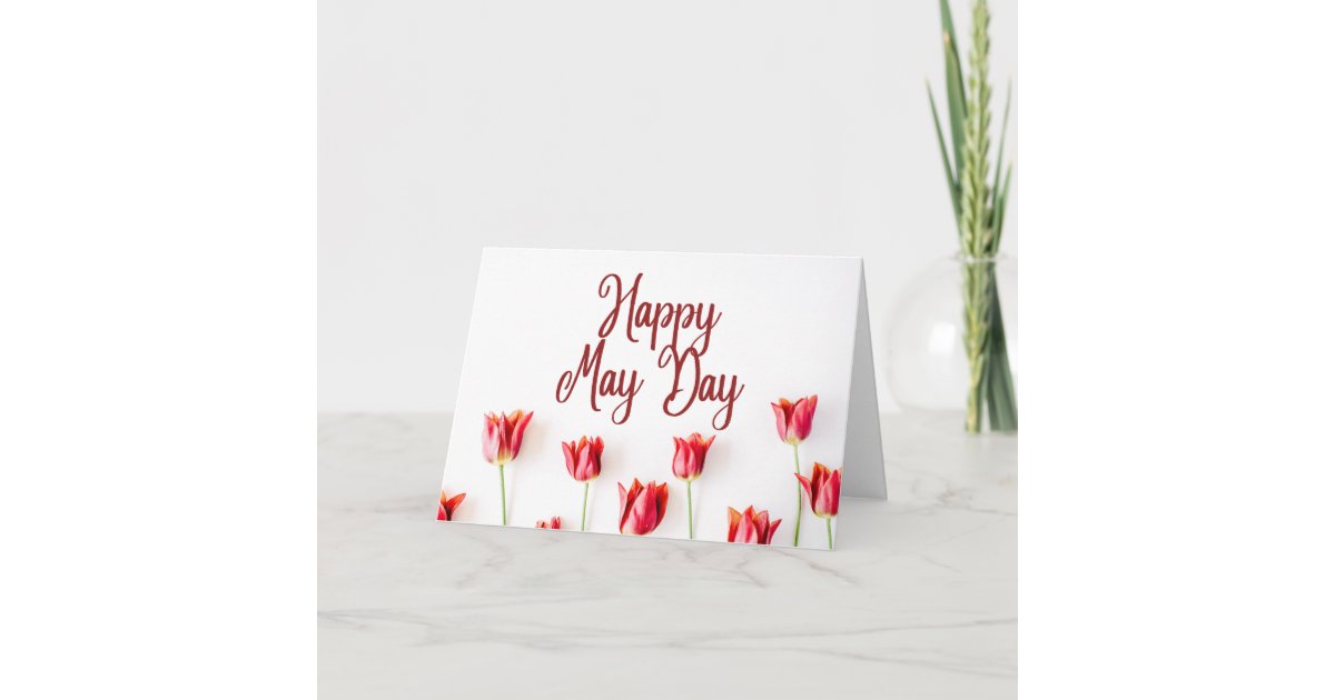 Happy May Day Card | Zazzle