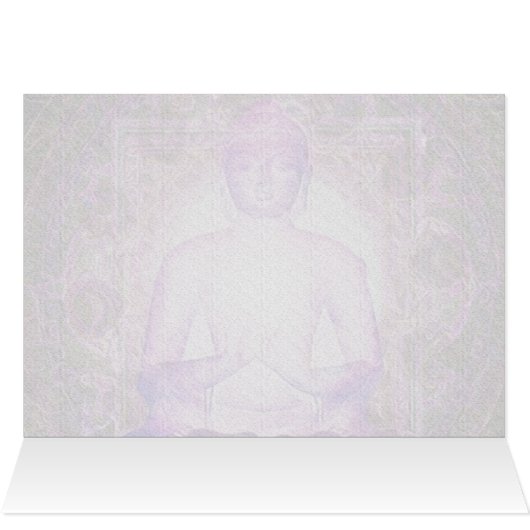 Happy Meditating Buddha (Inside Horizontal (Top))