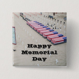 HAPPY MEMORIAL DAY BUTTON