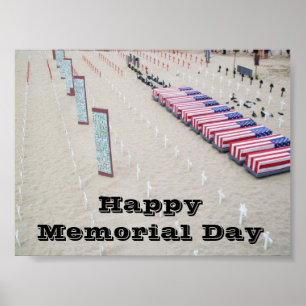 HAPPY MEMORIAL DAY POSTER