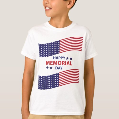 Happy Memorial Day    T_Shirt