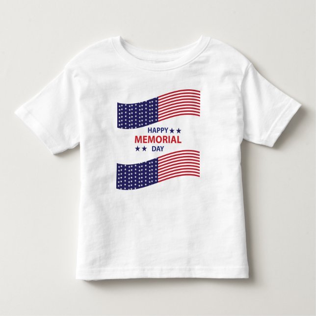 Happy Memorial Day       Toddler T-shirt (Front)