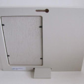Happy Memories 40th Anniversary Ivory Photo Frame (Back)