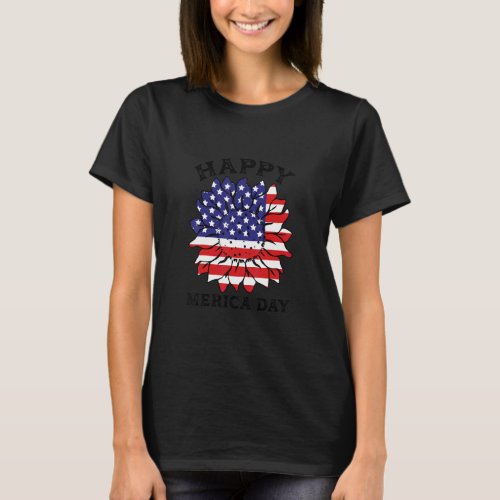 Happy Merica Day America  T_Shirt
