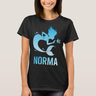 Happy Mermaid - Norma Name T-Shirt