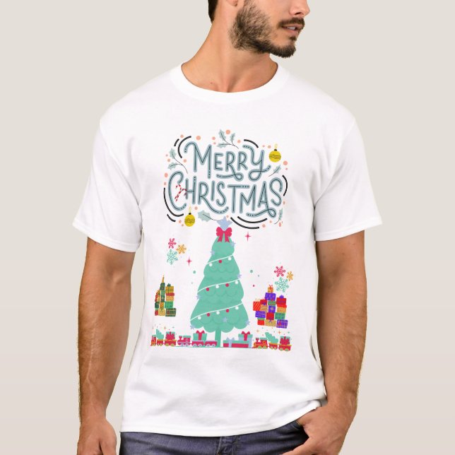 happy merry christmas T-Shirt (Front)