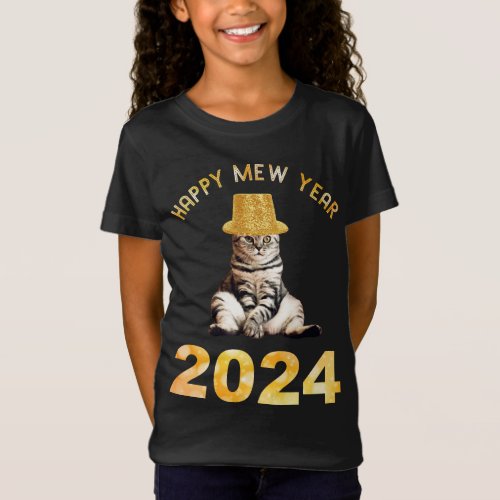 Happy Mew Year 2024 T_Shirt