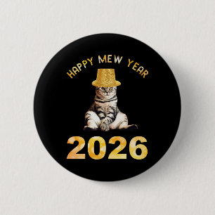 Happy Mew Year 2026 Button