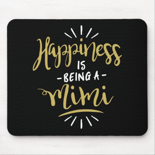 Happy Mimi Mouse Pad