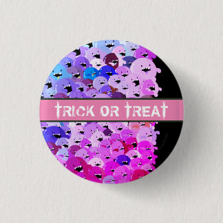 Happy Mochi Halloween - Zombie Horde Button