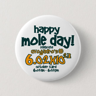 HAPPY MOLE DAY !! BUTTON