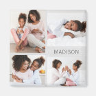 Happy Moments Personalized Photo Magnet