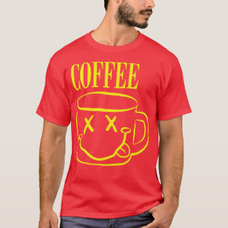 Happy Monday Grunge Coffee T-Shirt