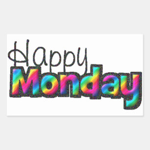 Happy Monday Stickers - 100% Satisfaction Guaranteed | Zazzle