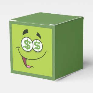 Happy Money Emoji Favor Boxes