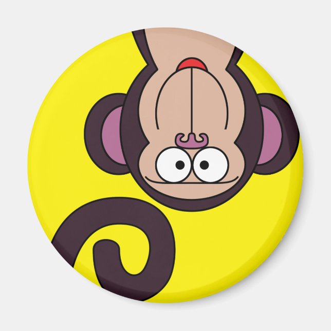 HAPPY MONKEY MAGNET (Front)