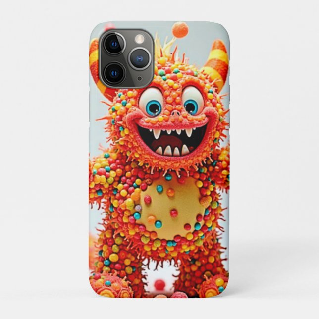 Happy Monster Candy Delight Design Case-Mate iPhone Case (Back)