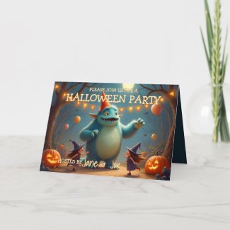 Happy Monster Halloween Party for Kids