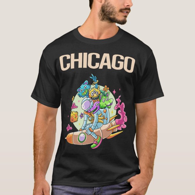 Happy Monsters - Chicago T-Shirt (Front)