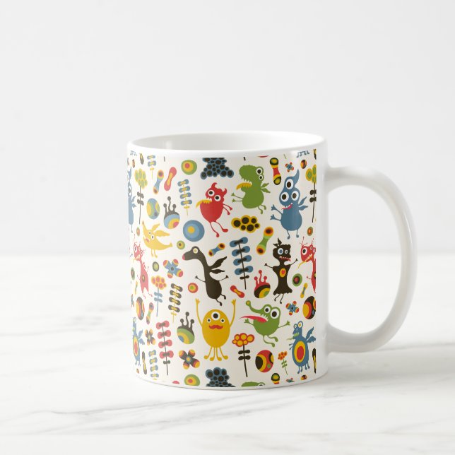 Happy Monsters Coffee Mug (Right)