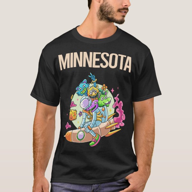 Happy Monsters - Minnesota T-Shirt (Front)