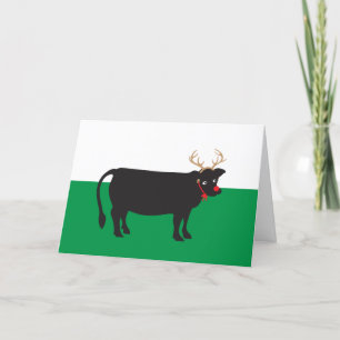 Happy Moo Year Card