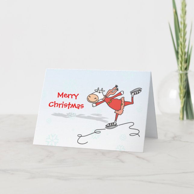 Happy Moo year Holiday Card (Front)