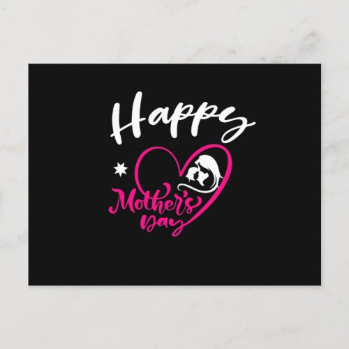 Happy Mother Day_1 Announcement Postcard