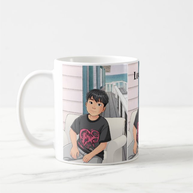 Happy Mother Day. Coffee Mug (Left)